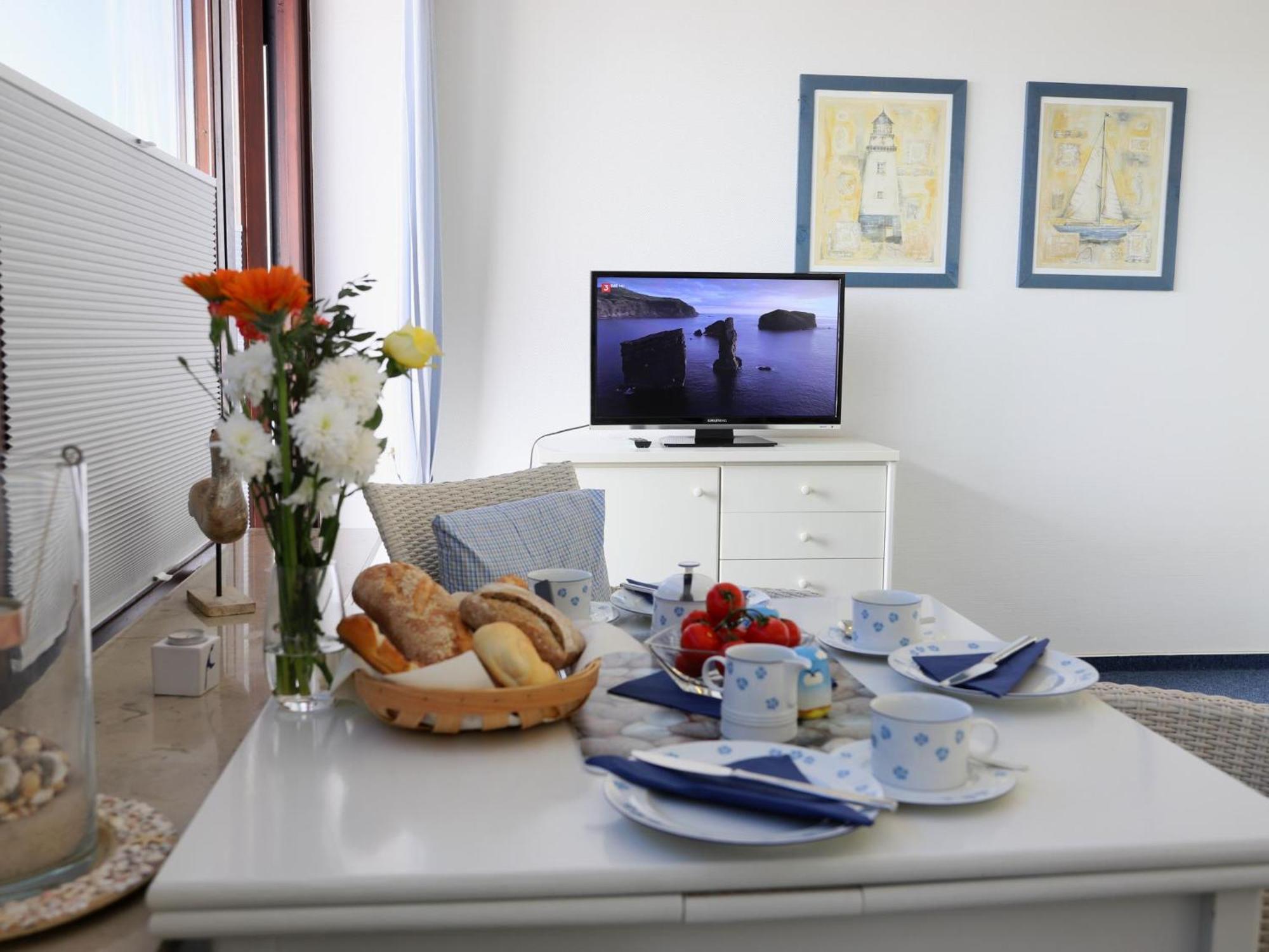 Strandnahe Ferienwohnung, Zentral Gelegen, Ost-Balkon, Andreas Dirks-Str. 2 韦斯特兰 外观 照片